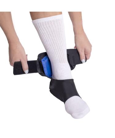 Brace Align Lightweight Adjustable Air Wrap for Plantar Fasciitis  Achilles Tendonitis  Heel Spurs and Heel Pain  Heel Spurs  Sore Feet - Left or Right Foot- Medical Grade PDAC L1902