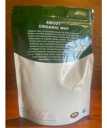 Organic Way Neem Leaf Powder - Pure Fresh & Vegan | Organic & Kosher Certified | Non GMO & Gluten Free | USDA Certified | Origin - India (1 LBS / 16Oz) 16 Ounce (Pack of 1) - Buy Online on GoSupps.com