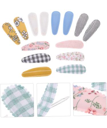 Toyvian 50 Pairs Fabric Bang Side Clip Barrette for Girls Toddler Hair Barrettes Girls Hair Toddler Hair Accessories for Girls Hair Clips for Girls Toddler Hair Clips Bangs Pair Clip Child - Buy Online on GoSupps.com