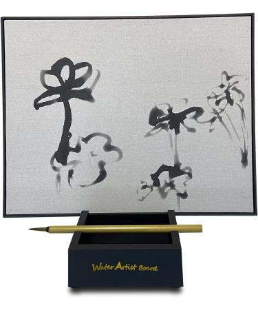 Water Artist Board Buddha Painting Set with 3 Water Brushes - Zen Meditation Magic Painting Board - Buy Online on GoSupps.com
