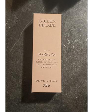 Zara GOLDEN DECADE EDP 80 ML GOLDEN DECADE EDP 80 ML (2.71 FL. OZ). Hypnotic Warm and Elegant Eau de Parfum