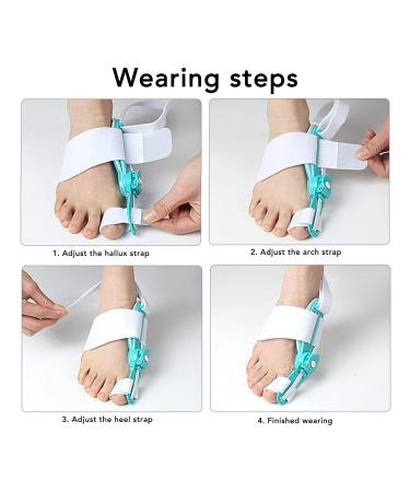 Adjustable Bunion Toe Straightener | Ergonomic Hallux Valgus Orthopedic Corrector for Effective Home Recovery - Buy Online on GoSupps.com