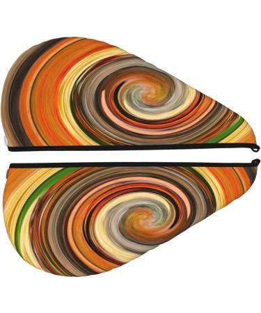 Colorful Swirl Microfiber Hair Towel - Soft Super Absorbent Wrap for Women | Quick Dry Coral Velvet Cap for Long Curly & Thick Hair - Buy Online on GoSupps.com