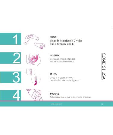 Menstrual Cup MamiCup Soft - Flexible Reusable Medical Silicone (Turquoise M) for Comfortable Period Care | Eco-Friendly & Sustainable - Buy Online on GoSupps.com