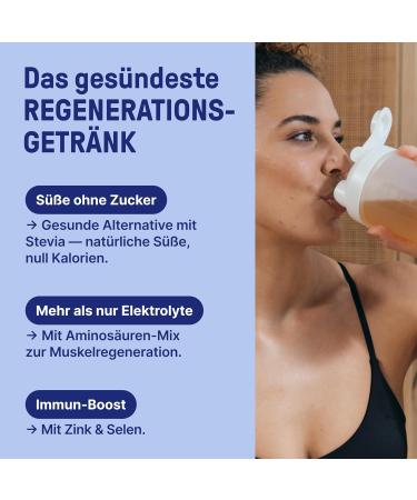 Braineffect Archae - Premium Sugar-Free Electrolyte Drink Mix with EAA & BCAA - Isotonic Lemon Powder (24g 15 Packs) - Ideal Hydration for Athletes - Buy Online on GoSupps.com