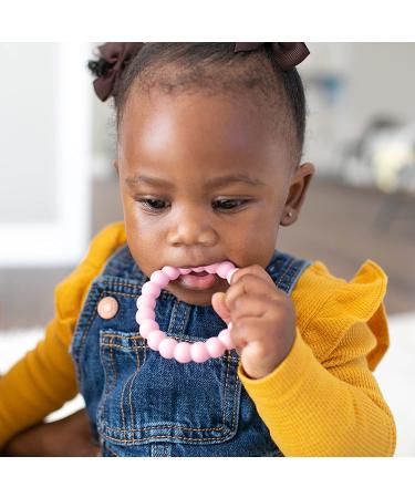 Dr. Brown's Flexees Friends Silicone Teether Purple Octopus - 3 Pack Pink White - BPA Free - 3m - Buy Online on GoSupps.com