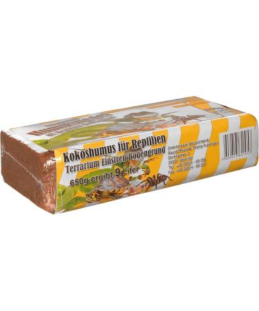 Humus Brick - 50L Coconut Litter for Reptiles | Eco-Friendly Terrarium Substrate & Litter for Turtles | 6 x 650g Packs - Buy Online on GoSupps.com