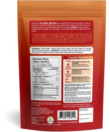 Better Than Foods Better Than Pasta Organic Konjac Penne 385 Grams - Buy Online on GoSupps.com