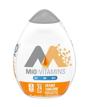 Mio Vitamins Liquid Water Enhancer, Orange Tangerine, 1.62 OZ Orange Tangerine 1.62 Fl Oz (Pack of 3)