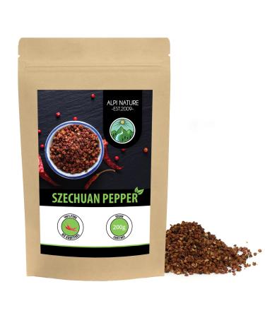 Whole Szechuan pepper (200g 7oz) 100% natural Szechuan pepper green Szechuan peppercorns without additives vegan Timut pepper 200 GR - Buy Online on GoSupps.com