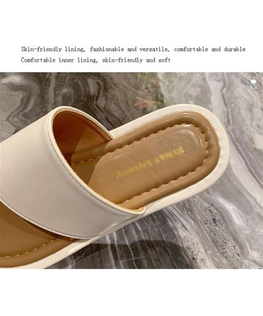 Casual Comfortable Split-Toe Flat Slide Sandals for Women - Summer Bunion Separator Fashion Slides (Size 7.5 Black - Buy Online on GoSupps.com