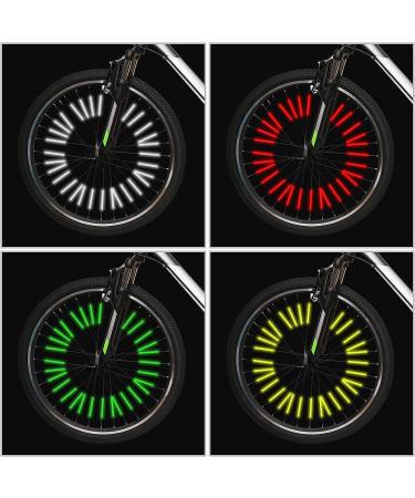 Inheming 48 PCS Bike Spoke Reflectors - Decorative Wheel Wraps for Kids Road & Mountain Bikes - Buy Online on GoSupps.com