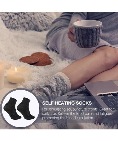 MagicLulu Tourmaline Health Socks - 2 Pairs Breathable Self-Heating Warm Socks for Kids, Men, Women - Ideal for Fishing, Camping, Hiking, Skiing - Buy Online on GoSupps.com