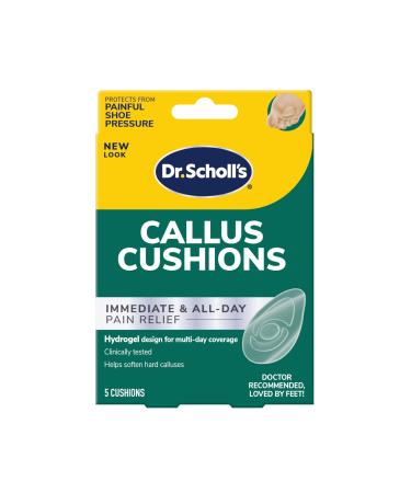 Dr. Scholl's CALLUS CUSHION with Duragel Technology 5ct. Relieves Callus Pressure and Provides Cushioning Protection against Shoe Pressure and Friction for All-Day Pain Relief