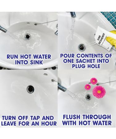 Sink Freshener Sachets - Odour Removal Easy to Use Pack of 3 (1.06 oz) - Eco-Friendly Solution - Buy Online on GoSupps.com
