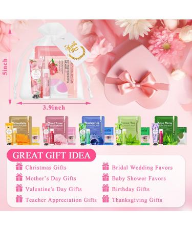 72 Pcs Bulk Gifts For Women Bulk Facial Mask Lip Balms Hand Creams & Under Eye Patches Spa Party Supplies Party Favors For Bridal Wedding Baby Shower Sleepover Party Christmas Stocking Stuffers - Buy Online on GoSupps.com
