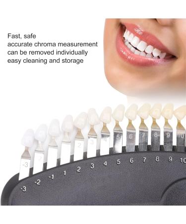 27 Colors Teeth Whitening Shade Guide - Professional Dental Bleaching Chart for Home & Salon Use - Buy Online on GoSupps.com