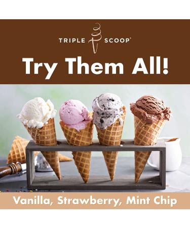 Delicious Premium Chocolate Ice Cream Starter Mix - Easy & Quick Gourmet Dessert, Makes 2 Quarts - Made in USA (15oz) - Buy Online on GoSupps.com