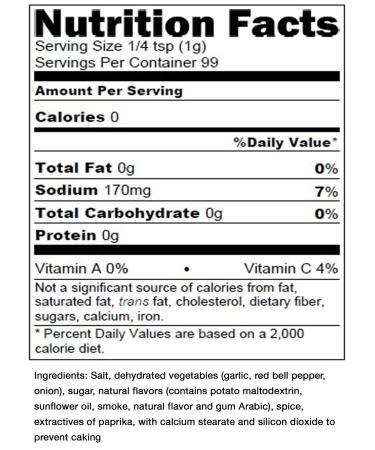 Olde Thompson Bacon Salt 3.5oz - Savory Seasoning Blend (Pack of 1) - Buy Online on GoSupps.com