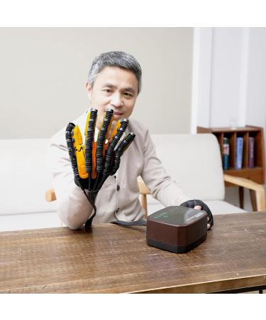Hand Function Rehabilitation Robot Gloves Finger Training Stroke Hand Splint Upgrade Hemiplegia Stroke Arthritis Glove Finger Rehabilitation Trainer(Size:S Code Color:Left Hand) S code Left Hand - Buy Online on GoSupps.com