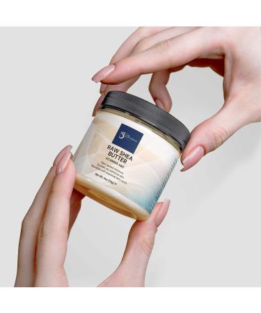 Dermlumen Raw Shea Butter 100% Pure & Unrefined Deep Moisturizer for Dry Skin Stretch Marks Scars & Hair Natural Skin Softener for Face Body & Hands 8oz - Buy Online on GoSupps.com