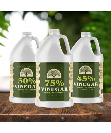 Ecoxall 75% Pure Vinegar - 1 Gallon Industrial Strength Natural Cleaner | 100% Concentrated Bleach & Ammonia Alternative - Eco-Friendly Solution - Buy Online on GoSupps.com