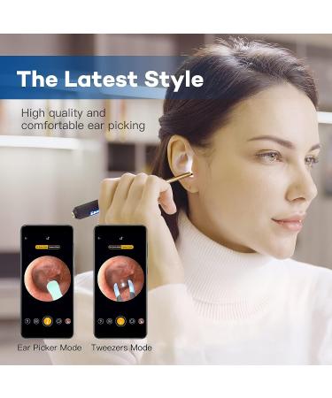Bebird Note3 Pro Max 10MP HD Ear Wax Removal Tool Camera - 2-in-1 WiFi Smart Ear Cleaner for iPhone & Android (White) - Buy Online on GoSupps.com