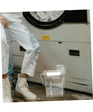 GOOHOCHY 3pcs Laundry Storage Box Laundry Soap Containers Laundry Containers Plastic Transparent - Buy Online on GoSupps.com