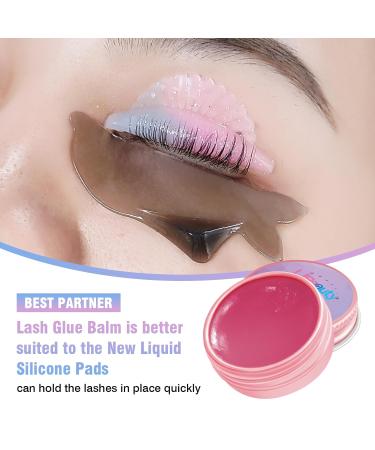 Libeauty Lash Lift Glue Wax - Fast Drying & Waterproof Eyelash Perm & Brow Lamination Balm Faint Fragrance Easy Application (Pink Peach - Buy Online on GoSupps.com