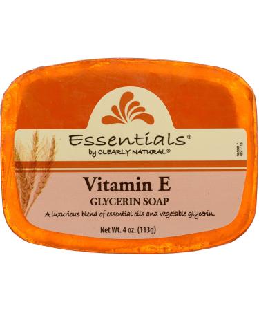 Clearly Natural Glycerine Bar Soap Vitamin E - 4 oz 12 pack