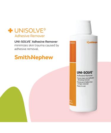 Smith & Nephew UNI-SOLVE Adhesive Remover 8-Ounce Bottle for Medical Tape & Adhesive Appliances - Buy Online on GoSupps.com