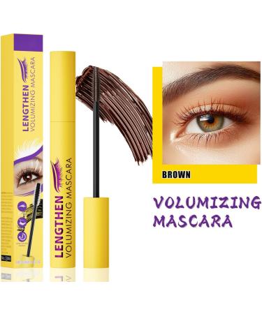 Bubble Mascara waterresistant mascara blackbrown colossal eyelash mascara longlasting makeup creates a natural look black + brown black and brown - Buy Online on GoSupps.com