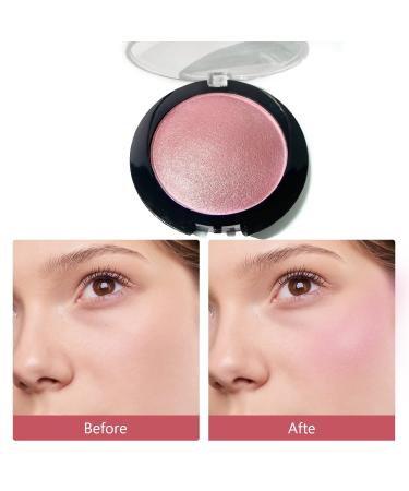 CarMela Baked Blush Palette - Highly Pigmented Shimmery Powder for Cheeks and Eyes - Buy Online on GoSupps.com