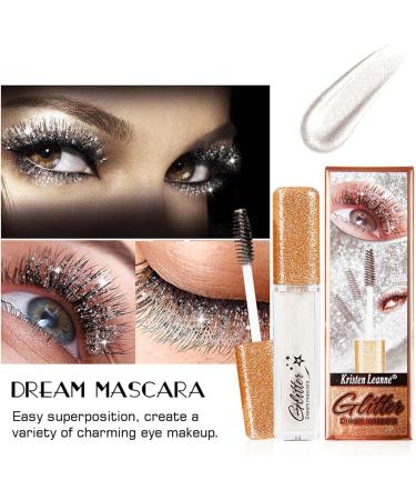 Glitter Lash Mascara Colored Glitter Mascara Sparkly Diamond Mascara Waterproof Long Lasting Eyelash for Women Glitter Eye Lash Mascara Lash Makeup for Wedding 7PCS - Buy Online on GoSupps.com