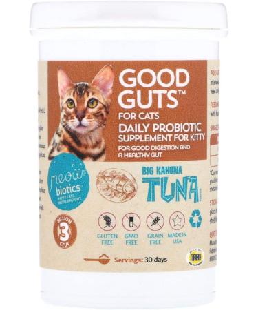 Meowbiotics Good Guts for Cats - 1 Count - Buy Online on GoSupps.com