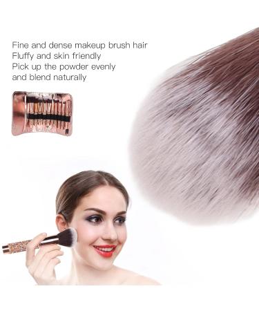 Professional Makeup Brush Set - Soft Hair Brushes for Loose Powder Eyeshadow & Eyebrows | Charming Beauty Kit with Storage Bag - Buy Online on GoSupps.com