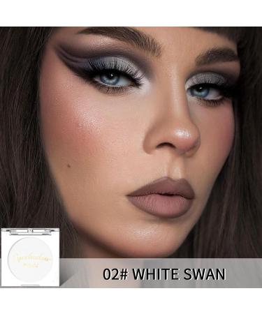 Erinde Single White Eyeshadow Palette | Nude Tones Matte & Waterproof | Highly Pigmented Long-Lasting Eye Makeup 302 White - Buy Online on GoSupps.com