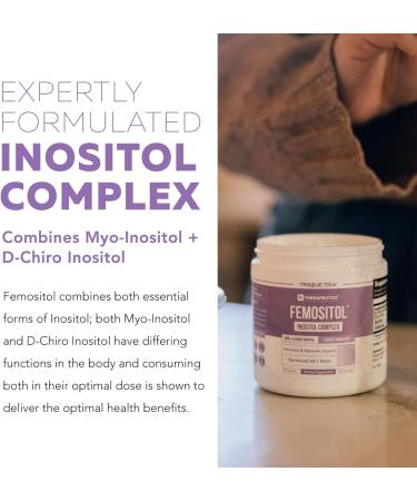 FemoSitol Inositol Powder | Myo-Inositol & D-Chiro Inositol Complex - Clinically Proven 40:1 Ratio (Vitamin B8) | PCOS Hormonal Balance & Healthy Ovarian Function Support (123 gram 60 Servings) - Buy Online on GoSupps.com