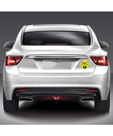 Buy Famkit Baby On Board Car Stickers - Waterproof & Durable Safety Signs (2-Pack 14x14 cm) | International Shipping Available - Buy Online on GoSupps.com