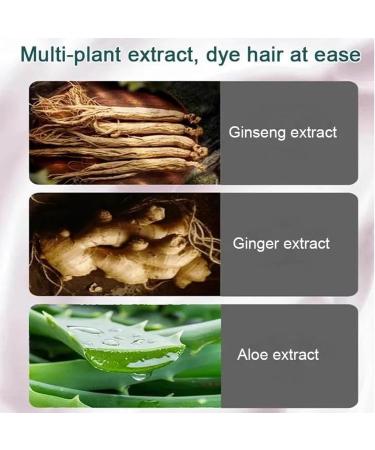  EXQST bubble hair dye pure plant extract for grey hair instant gentle dye for natural hair bubble shampoo - Buy Online on GoSupps.com