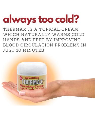 Verseo Thermax Warming Cream - Arthritis Pain Relief for Cold Hands & Feet, 2 OZ Anti-Inflammatory Lotion - Buy Online on GoSupps.com