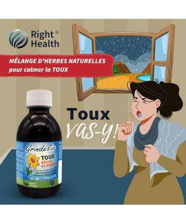 GRINDELIO: Dry and oily cough against cough spasms and mucolytic 200 ml. With Grindelia Helichrysum Marshmallow Thyme Propolis and Honey. Natural gluten-free solution and added flavors. - Buy Online on GoSupps.com