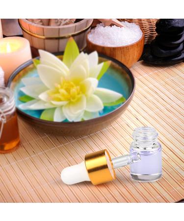 Wresty 50 Pcs 1ml Clear Glass Dropper Vials for Essential Oils with 2 Pcs Droppers - Travel Size Mini Bottles for Perfume and Cosmetics - Buy Online on GoSupps.com