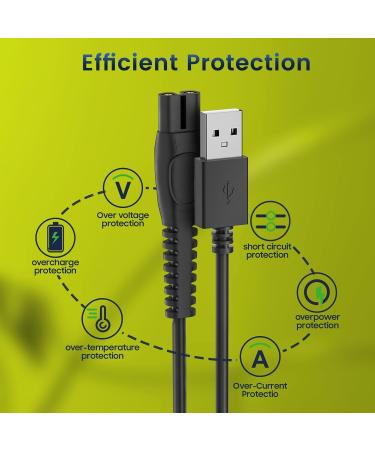 Newding Charging Cable for Philips Norelco Shaver Oneblade 360 QP2734 QP2824 QP4631 MG7910 MG9510 MG9520 - Fast International Shipping - Buy Online on GoSupps.com
