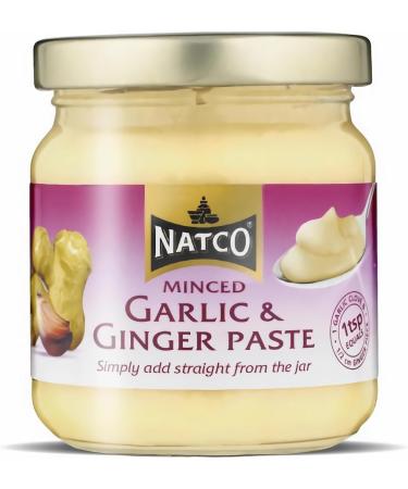 Natco Garlic & Ginger Paste 3x190g Jars Grocery King - Buy Online on GoSupps.com