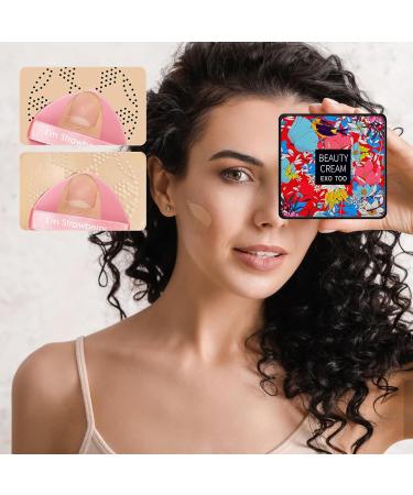 Roinaid CC Cream Cushion Foundation Mushroom Air Cushion CC Cream Beauty Cream Exo Too Cushion Foundation Korean Brightening Long-Lasting Liquid Primer - Buy Online on GoSupps.com