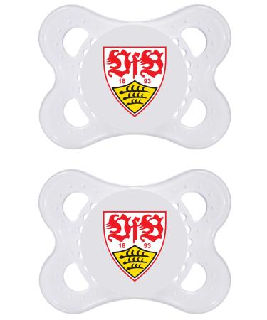 MAM silicone pacifier set of 2 0-6 months 0-6 months VfB Stuttgart