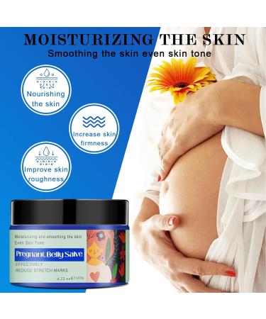 120 g Anti-Stretch Stretch Mark Massage Balm Pregnancy Body Cream Body Cream Stretch Mark Pregnancy Cream for Prevents and Reduces the appearance of Stretch Marks - Buy Online on GoSupps.com