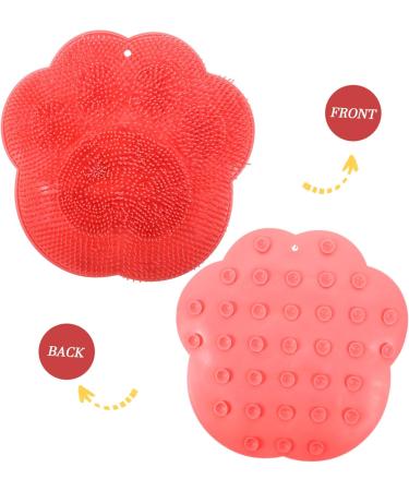Tapis De Gommage Exfoliant Avec Ventouses Antid rapantes Mat De Pour Soins limination Des Peaux Mortes Massage Relaxant Et Nettoyage - Buy Online on GoSupps.com