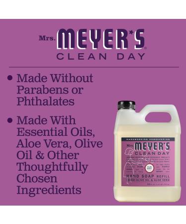 MRS. MEYER'S CLEAN DAY Plum Berry Scent Hand Soap Refill - 33 Fl Oz (Pack of 4) - Eco-Friendly & Nourishing Care for Hands - Buy Now - Buy Online on GoSupps.com
